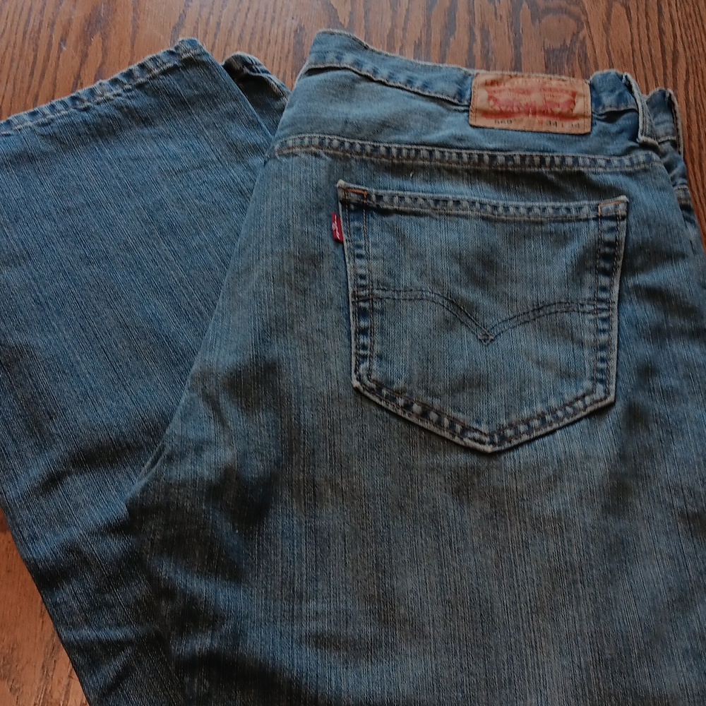 Levis 569 34×34 EUC lighter wash